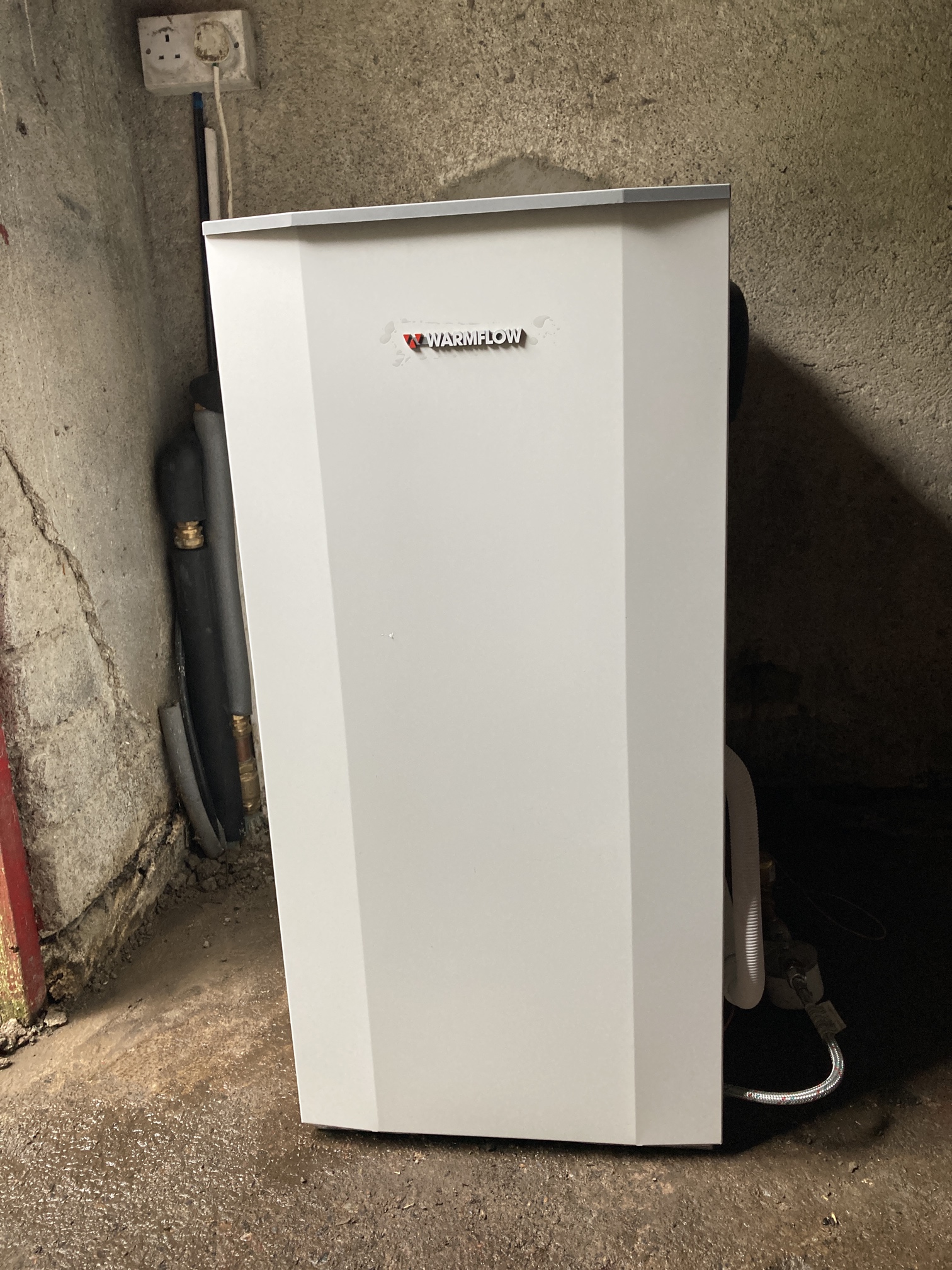 Abshourne New Oil Boiler - Warmflow Utility Model 26KW in Garage